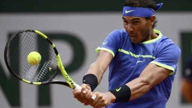 Rafael Nadal laat geen spaander heel van Basilashvili op Roland Garros