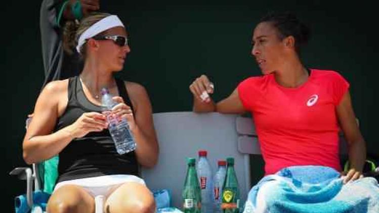 Kirsten Flipkens mag naar achtste finales dubbelspel van Roland Garros