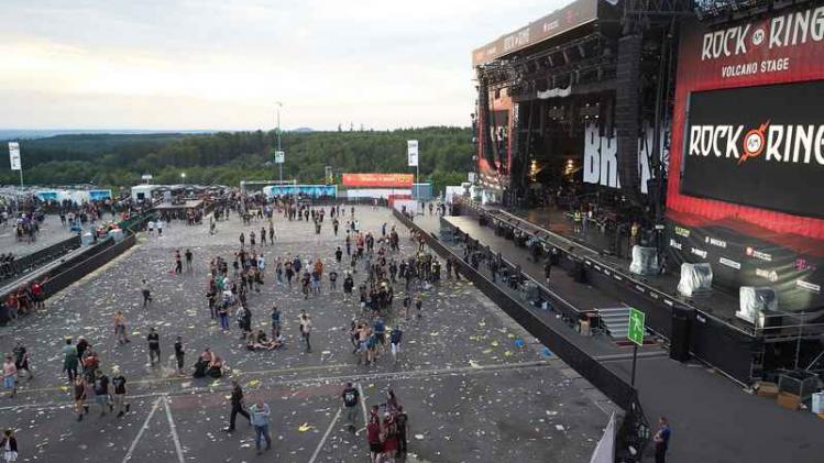Festivalterrein Rock am Ring ontruimd wegens terreurdreiging