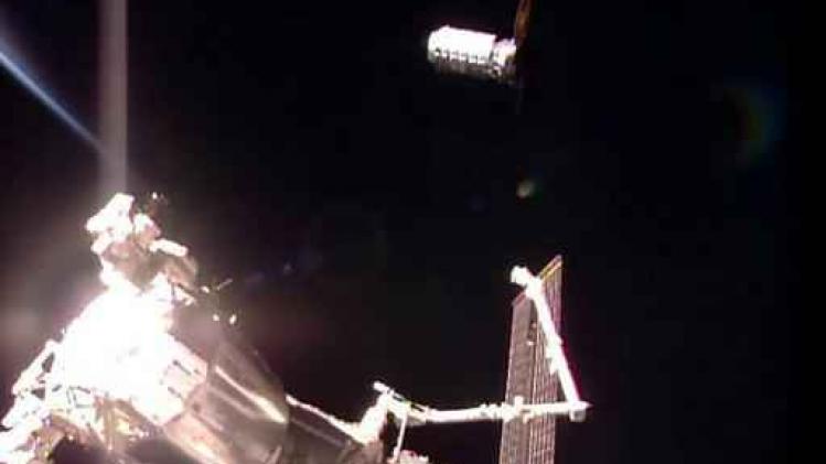 Amerikaanse ruimtecargo Cygnus losgekoppeld van internationaal ruimtestation