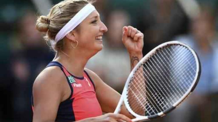Roland-Garros - Timea Bacsinszky en Jelena Ostapenka vieren verjaardag in halve finale