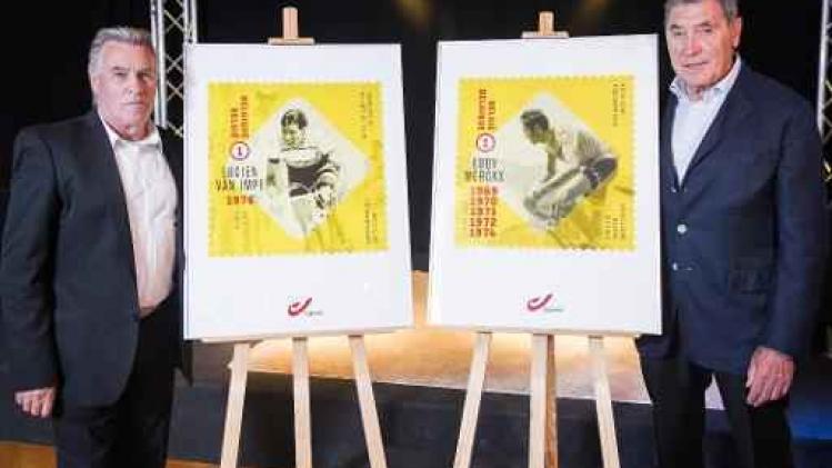 Bpost eert Belgische Tourwinnaars met speciale postzegelreeks