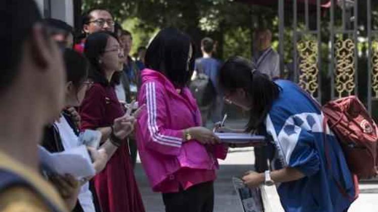 Meer dan 9 miljoen Chinezen beginnen aan universitair toelatingsexamen