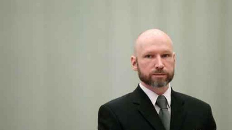 Massamoordenaar Breivik vangt bot bij Noors hooggerechtshof