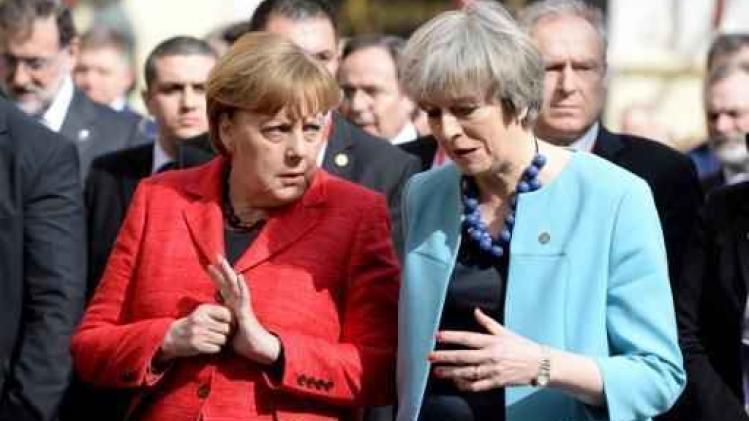 Britse verkiezingen - Merkel verwacht na verkiezingen geen obstakels voor Brexit-onderhandelingen