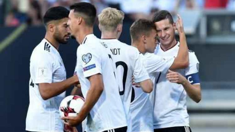 Kwal. WK 2018 - Duitsland houdt doelpuntenfestival tegen San Marino