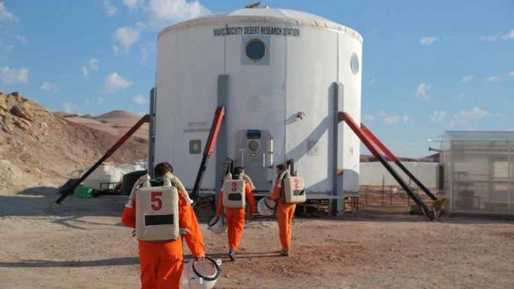 Ikea-ontwerpers nemen deel aan Mars-simulatie