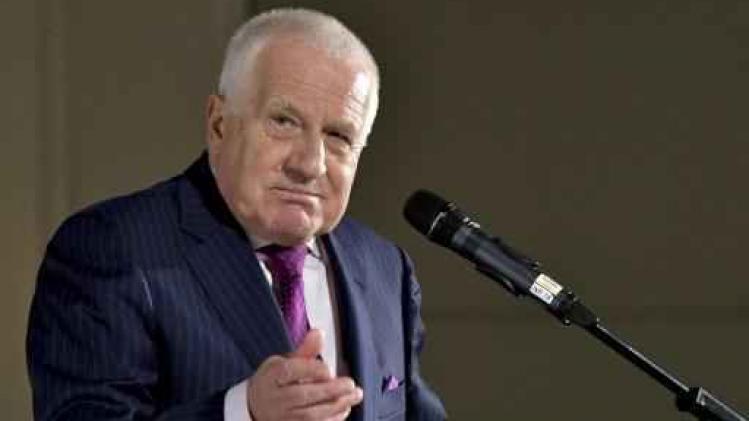 Ex-president Vlaclav Klaus pleit voor exit Tsjechië uit EU
