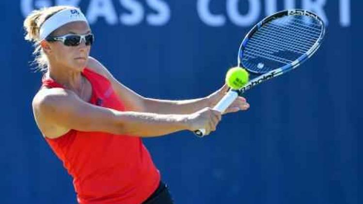 WTA Rosmalen - Kirsten Flipkens stoot door naar finale dubbelspel