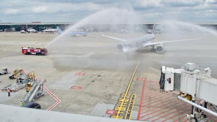 Qatar Airways zet als eerste Airbus A350 in op Brussels Airport