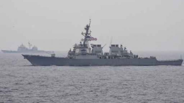 Gewonden bij botsing tussen Amerikaans oorlogsschip en handelsschip voor Japanse kust