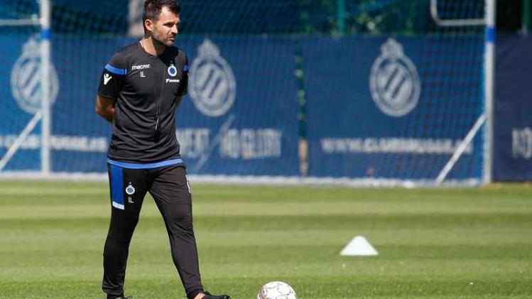 Ivan Leko leidt zijn eerste training bij Club Brugge