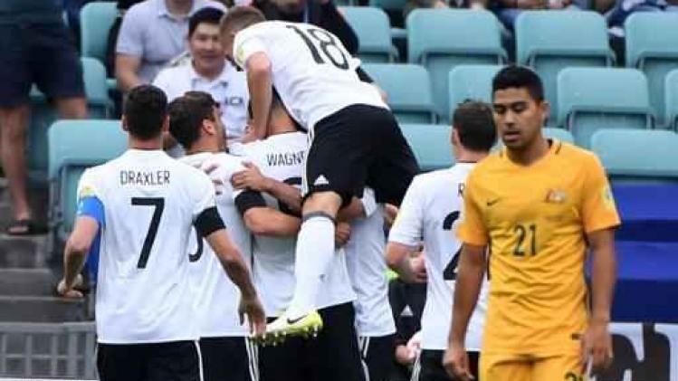 Confederations Cup - Duitsland wint met kleinste verschil van Australië