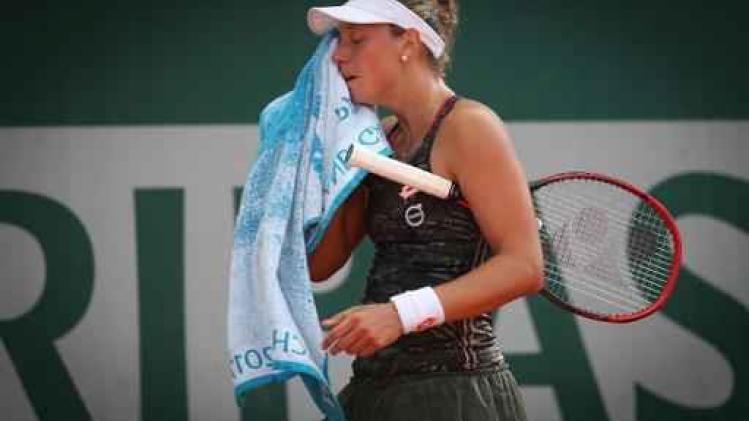 Yanina Wickmayer verliest in eerste ronde dubbeltoernooi