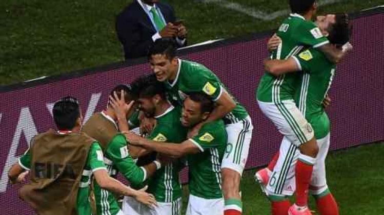Confederations Cup - Mexico krijgt Nieuw-Zeeland pas na de pauze op de knieën