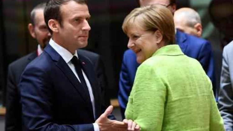 Europese top - Macron doet intrede op Europees toneel