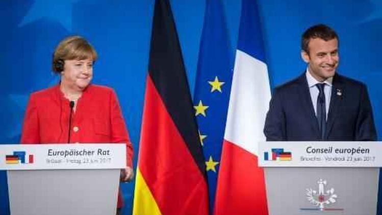 Europese top - "Als Duitsland en Frankrijk met 1 stem spreken