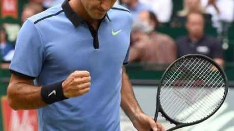 Roger Federer pakt negende eindzege op ATP Halle