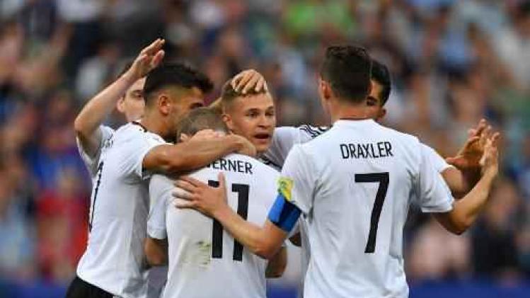 Confederations Cup - Groepswinnaar Duitsland en Chili stoten door