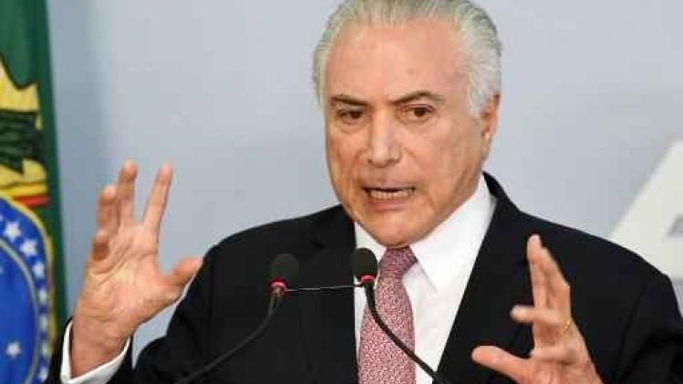 Braziliaanse president zegt af voor G20-top in Hamburg