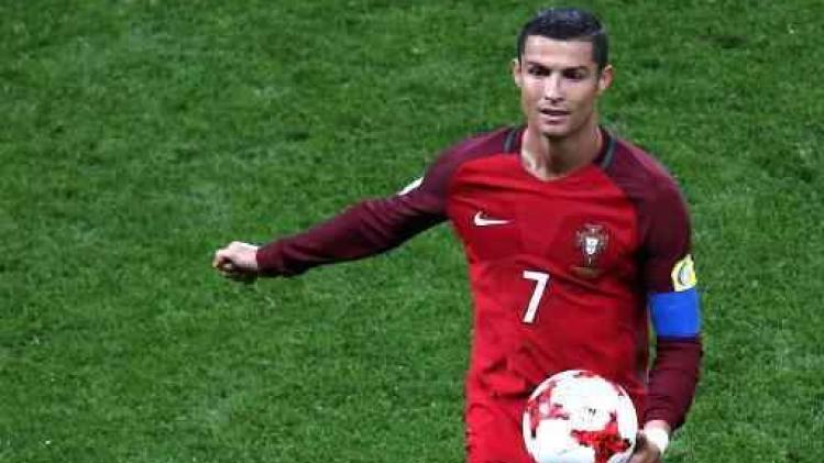Ronaldo mist kleine finale Confederations Cup om bij pas geboren tweeling te kunnen zijn