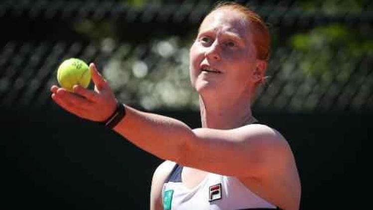 Alison Van Uytvanck staat op een zege van hoofdtabel Wimbledon