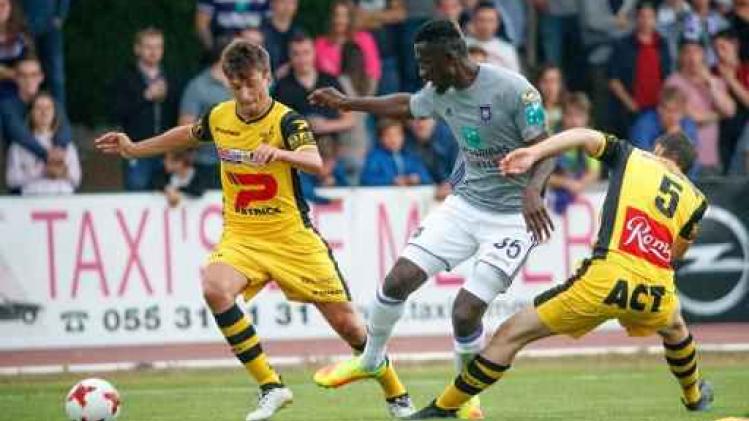 Jupiler Pro League - Anderlecht heeft moeite met Oudenaarde in eerste oefenpartij van het seizoen