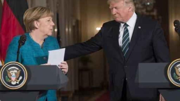 Merkel en Trump hebben nog voor G20 ontmoeting