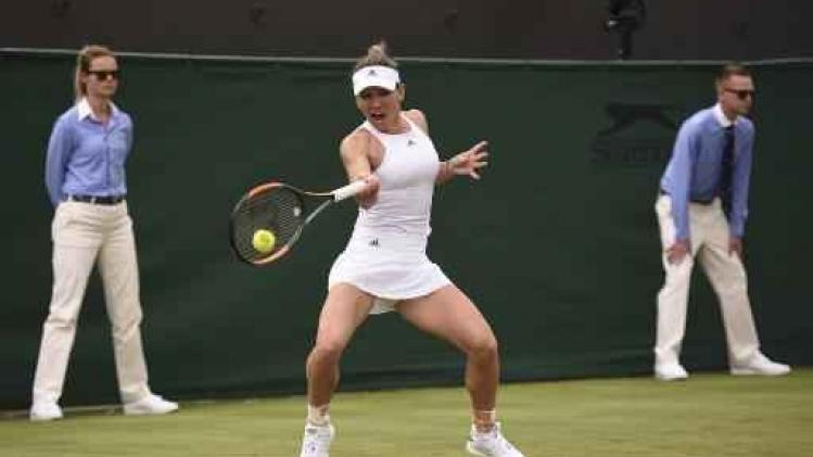 Wimbledon - Simona Halep bereikt tweede ronde