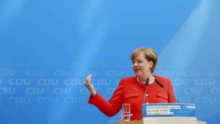 Merkel tempert verwachtingen over gesprek met Trump voor G20