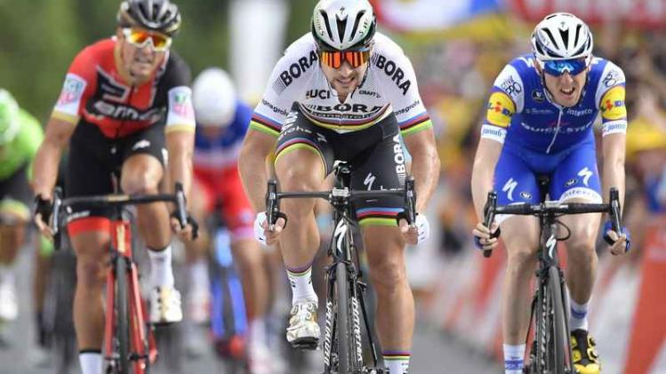Peter Sagan wint de derde etappe in de Tour