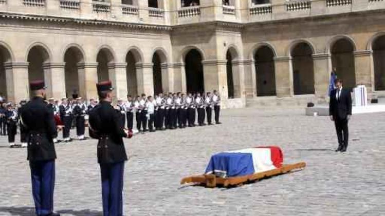 Franse politica Simone Veil wordt opgebaard in Pantheon