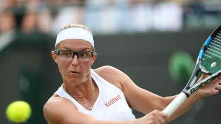 Wimbledon - Kirsten Flipkens gaat onderuit tegen nummer 1 Kerber