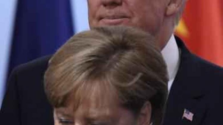 G20-top in Hamburg - Trump spreekt lovende woorden over Merkel