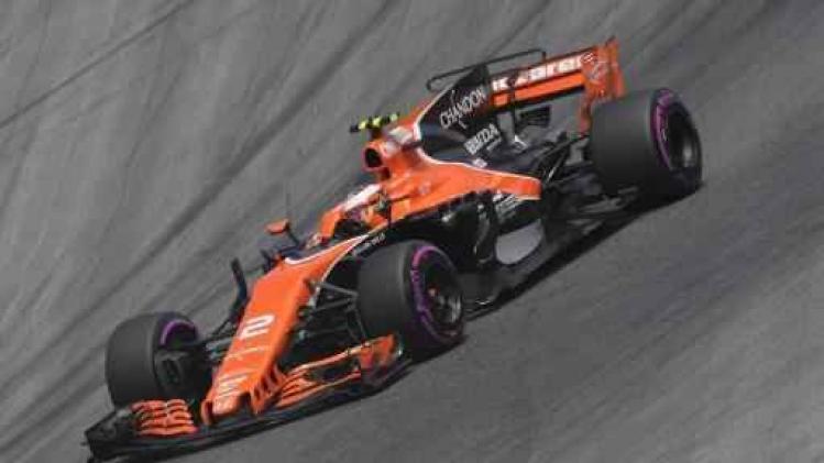 F1 - GP van Oostenrijk - Stoffel Vandoorne zet dertiende tijd neer