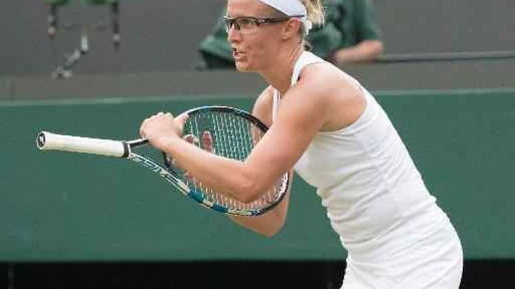 Wimbledon - Kirsten Flipkens staat in achtste finales vrouwen dubbelspel