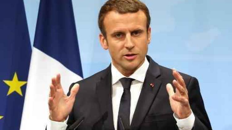 G20-top in Hamburg - Macron kondigt nieuwe klimaattop in Parijs aan