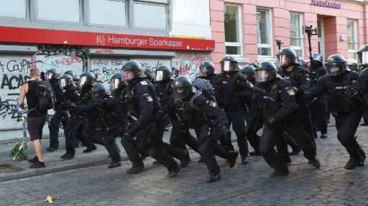G20-top in Hamburg - In totaal 476 agenten gewond geraakt bij rellen