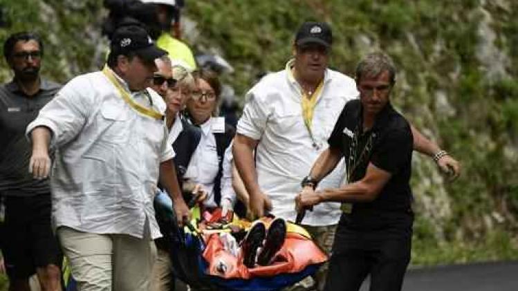 Tour de France - Richie Porte heeft bekken- en sleutelbeenbreuk