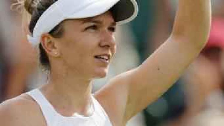 Wimbledon - Simona Halep staat in kwartfinales en op een zege van WTA 1