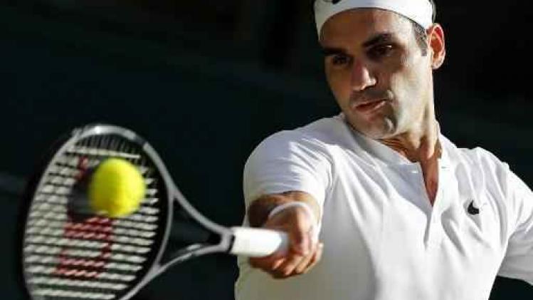 Wimbledon - Roger Federer zonder setverlies naar kwartfinales