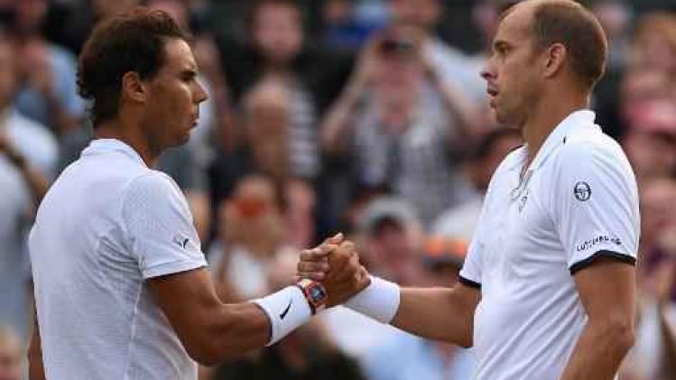 Wimbledon - Gilles Müller schakelt Rafael Nadal uit in marathonpartij
