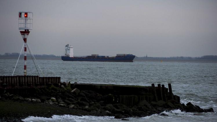 NETHERLANDS VLISSINGEN SHIPS COLLISION AFTERMATH