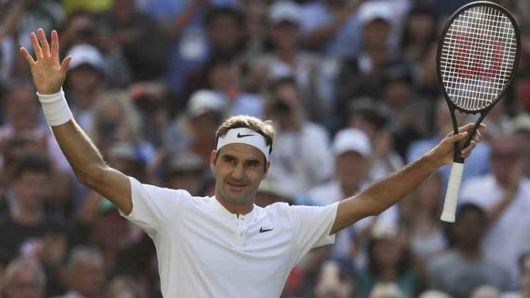 Roger Federer kan voor de achtste keer Wimbledon winnen
