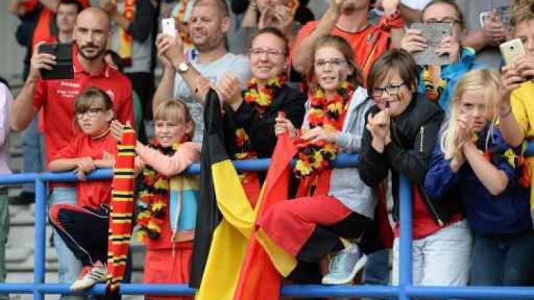 EK voetbal 2017 (v) - 10.000 Belgische fans moedigen Red Flames komende weken aan