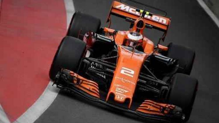 Stoffel Vandoorne (McLaren) plaatst zich voor Q2 in Groot-Brittannië