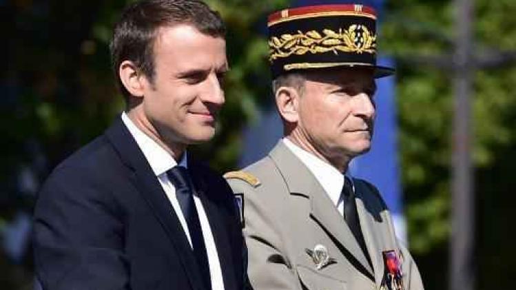 Stafchef Frans leger kondigt ontslag aan