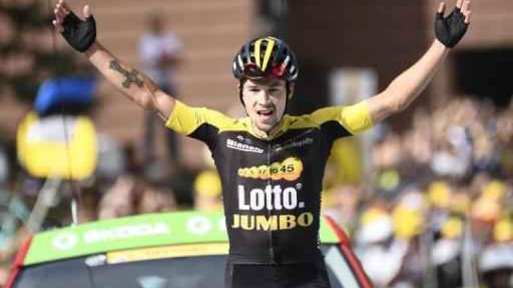 Roglic wint voorlaatste bergrit in de Tour de France