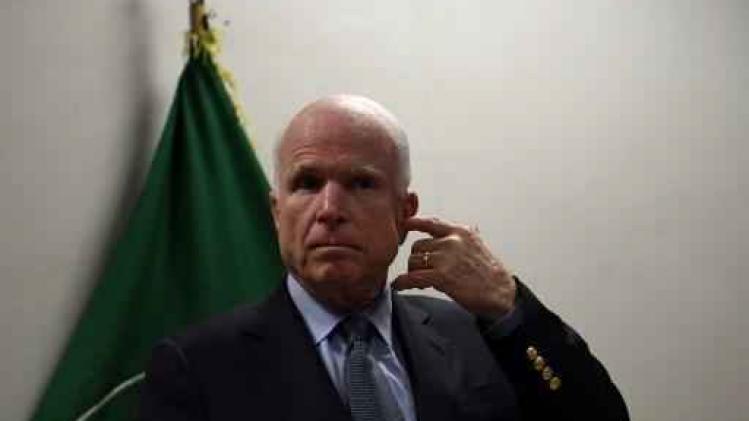 Amerikaanse senator John McCain heeft hersentumor