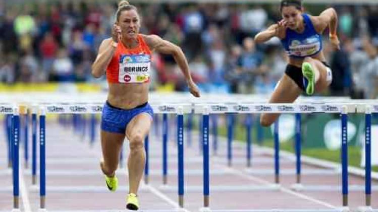 WK atletiek - Atletiekfederatie voegt hordeloopster Eline Berings aan selectie toe